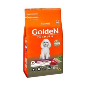 Ração Seca PremieR Pet Golden Formula Carne e Arroz para Cães Adultos de Raças Pequenas