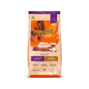 Ração Special Dog Ultralife para Cães Adultos Raças Pequenas Sabor Frango e Arroz 20kg