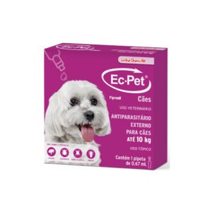 Antipulgas e Carrapaticida Ec-Pet Chemitec para Cães até 10kg