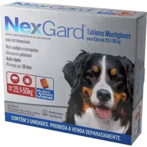 NexGard 2 a 4kg Cães Antipulgas e Carrapatos Com 1 Unidade