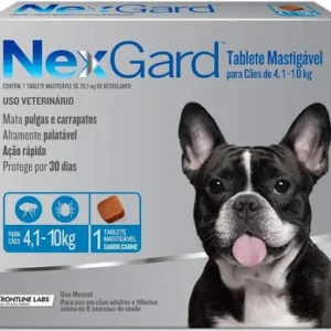 Nexgard Antipulgas e Carrapatos 1 Comprimido